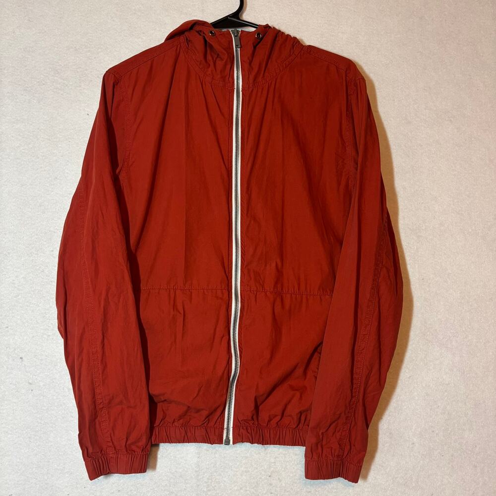 Denim & Flower Ricky Singh  Orange Men's Size Small Lightweight Jacket NO STRING
